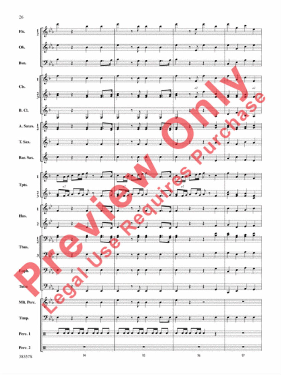 A Classic Christmas A Classic Christmas Concert Band scores gallery preview page 27