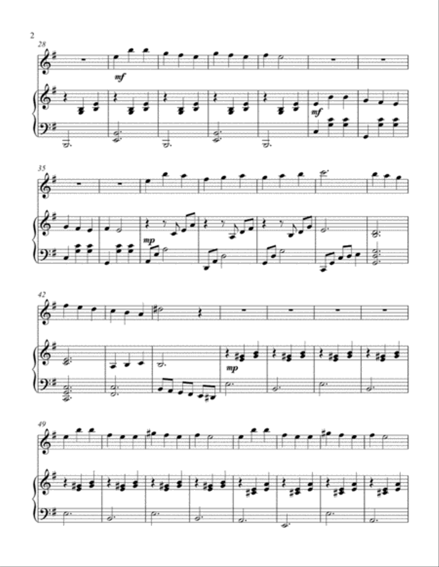 My Favorite Things Small Ensemble scores gallery preview page 3