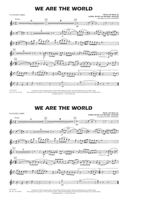 We Are The World - Flute/Piccolo
