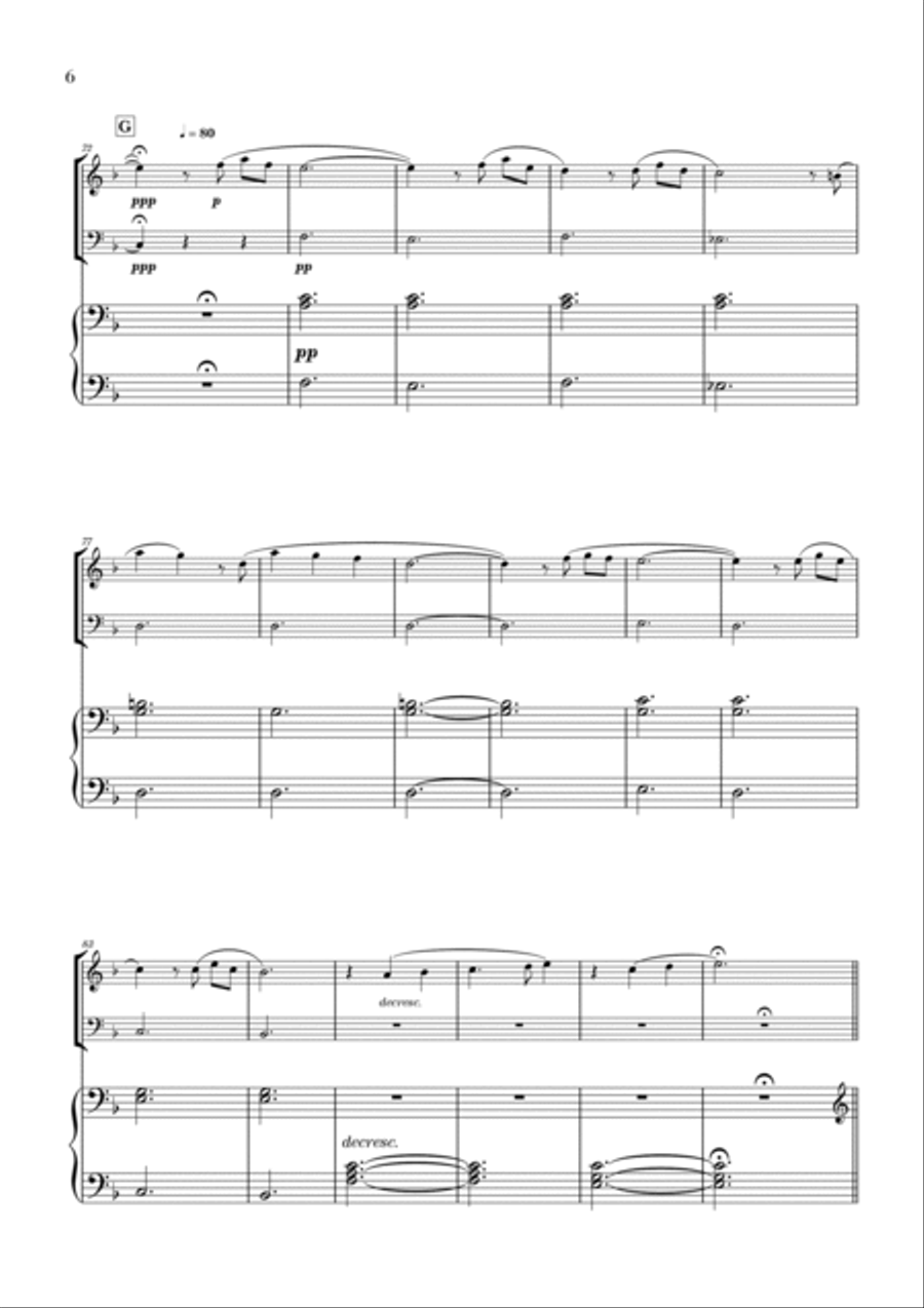 Married Life Piano Trio scores gallery preview page 6