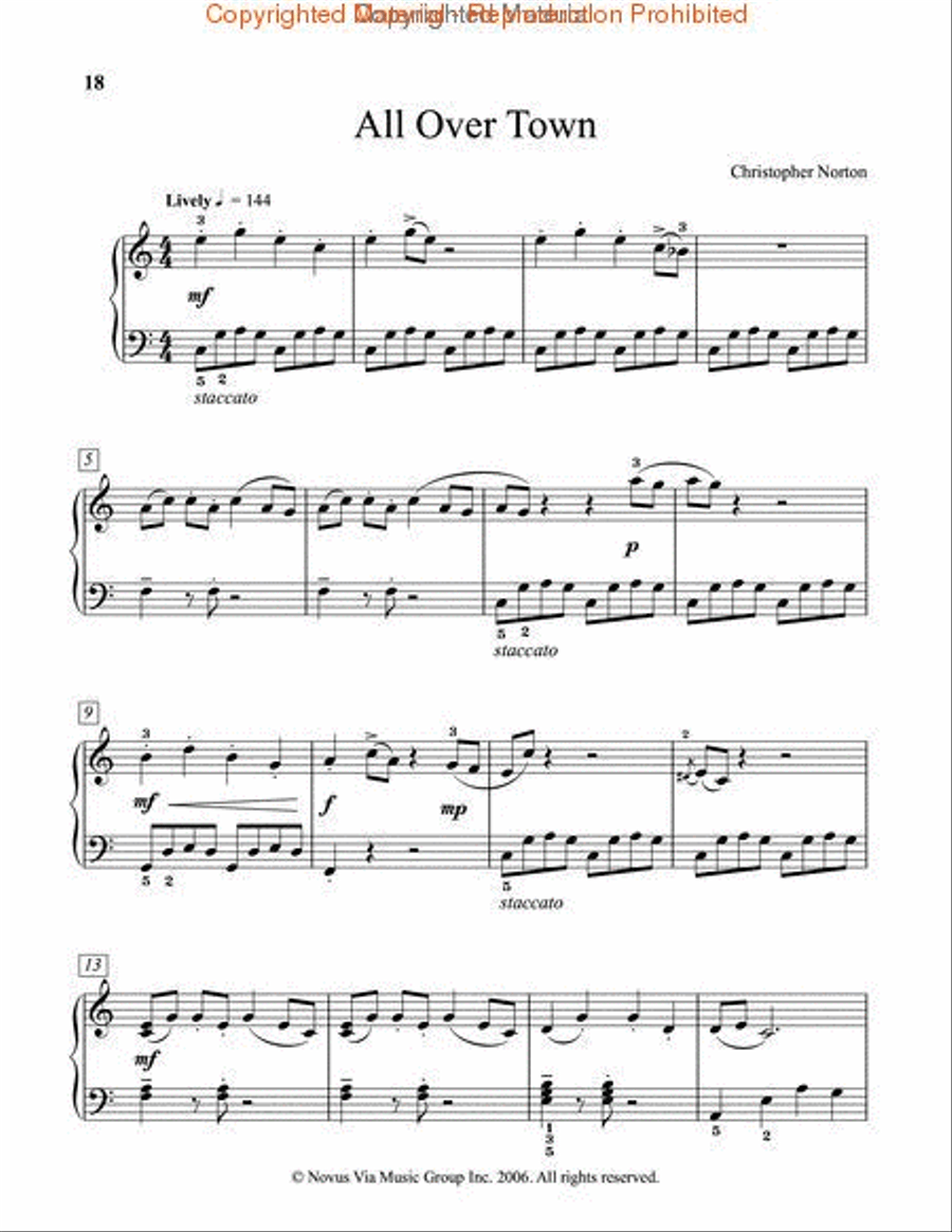 American Popular Piano – Repertoire Piano Method scores gallery preview page 5
