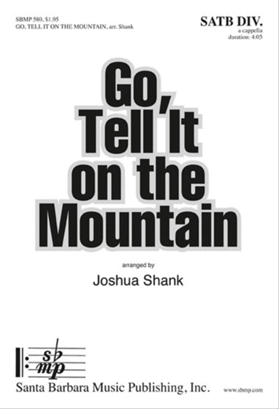 Go, Tell It on the Mountain - SATB divisi Octavo Divisi scores gallery preview page 1
