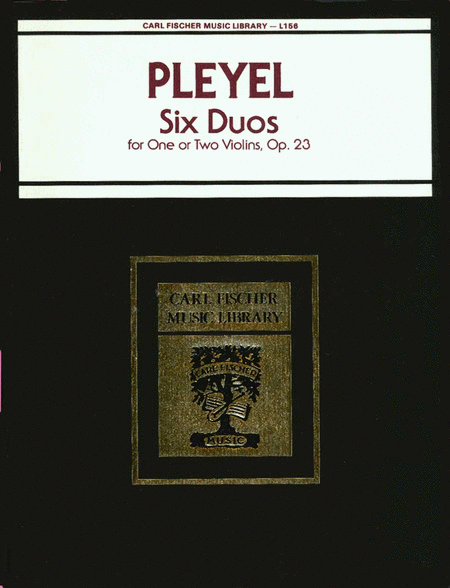 Ignaz Josef Pleyel : Six Duos, Op. 23
