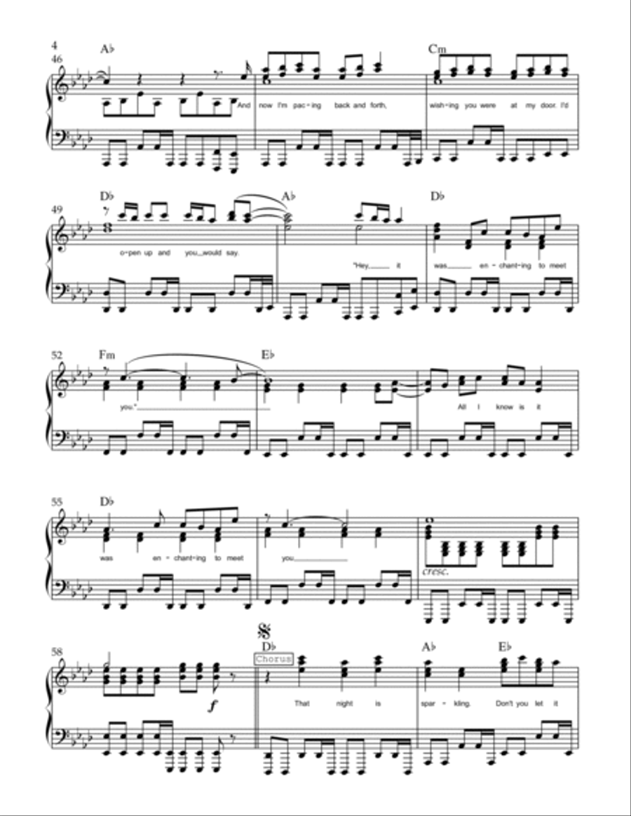 Enchanted Piano Solo scores gallery preview page 4