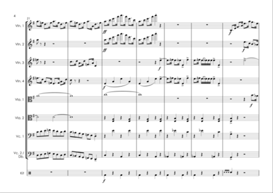 Dance Of The Knights Cello scores gallery preview page 6