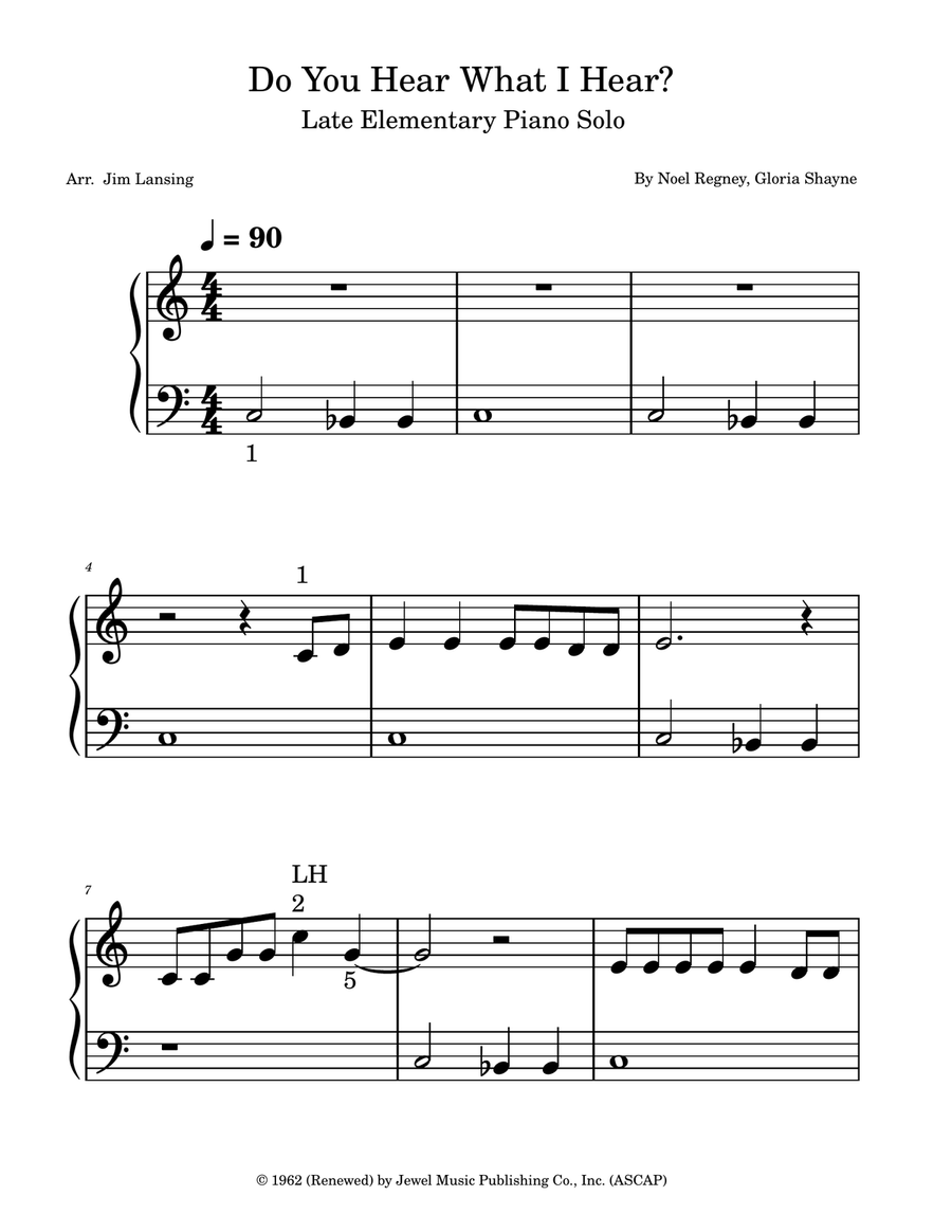 Do You Hear What I Hear Piano Method scores gallery preview page 2