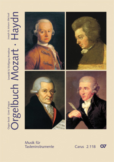 Organ book Mozart - Haydn. Music for keyboard instruments