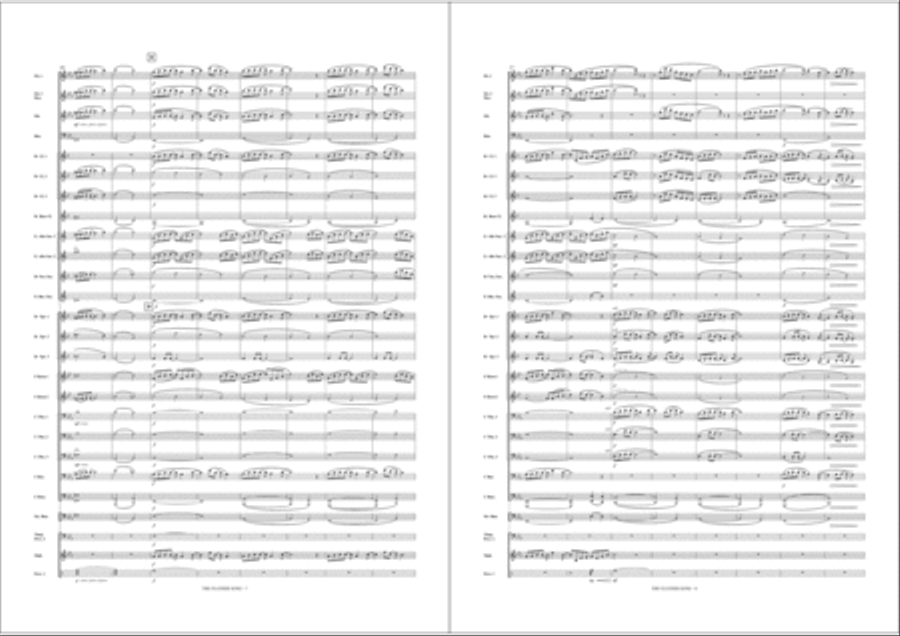The Feather Song The Feather Song Concert Band scores gallery preview page 6