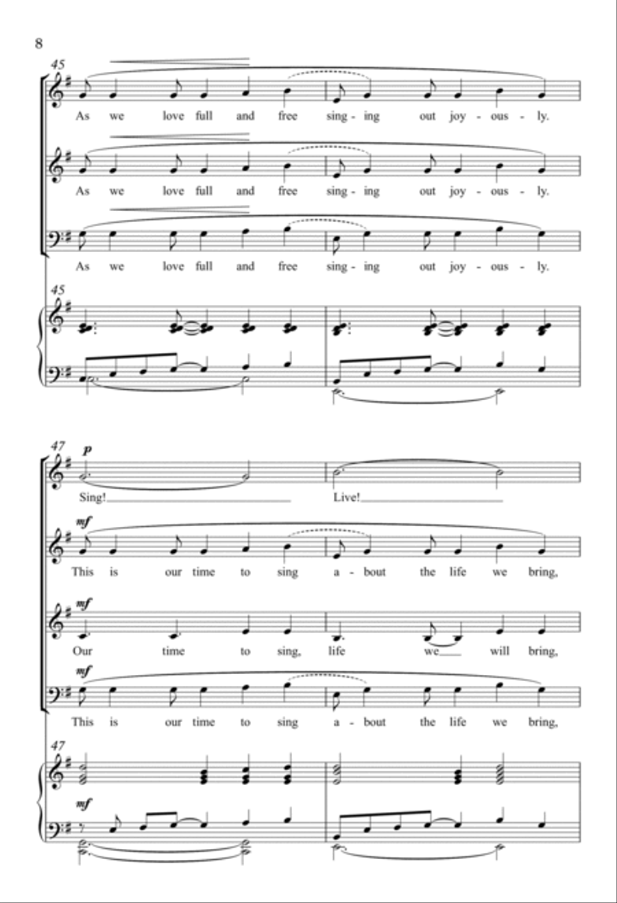 This is Our Time This is Our Time 3-Part scores gallery preview page 6