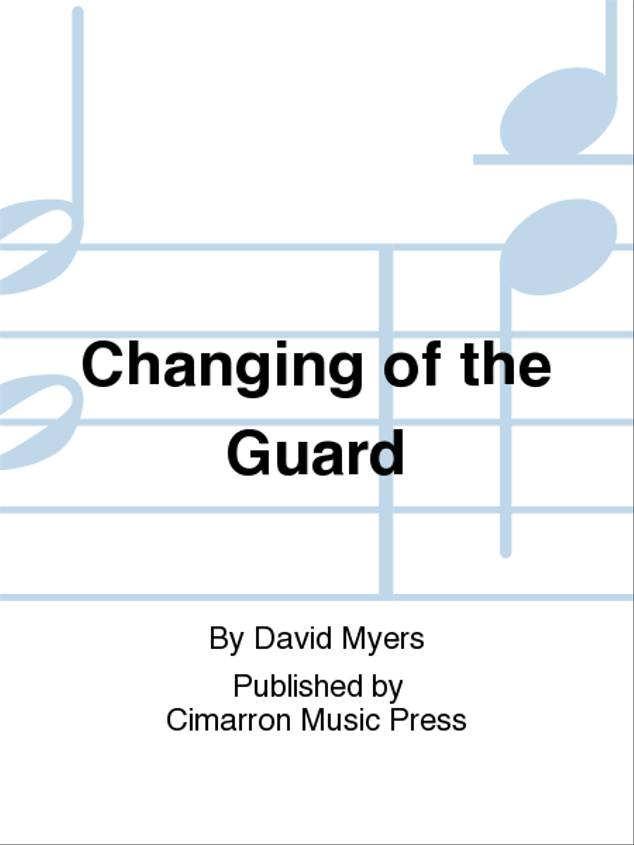 Changing of the Guard Concert Band scores gallery preview page 1