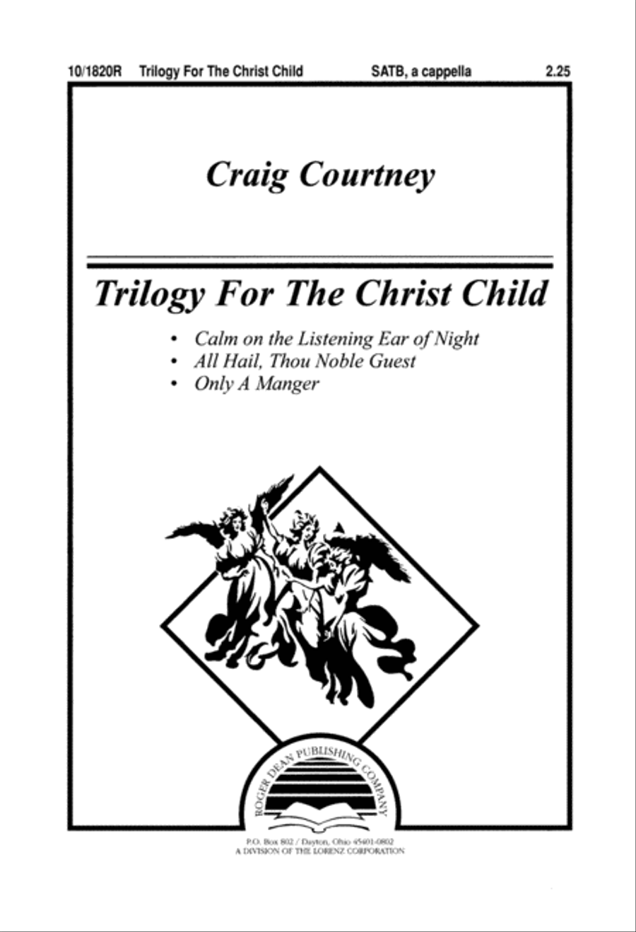 Trilogy for the Christ Child Divisi scores gallery preview page 1