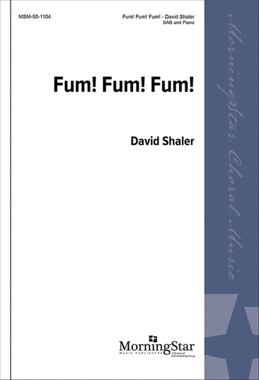 Fum! Fum! Fum! 3-Part scores gallery preview page 1