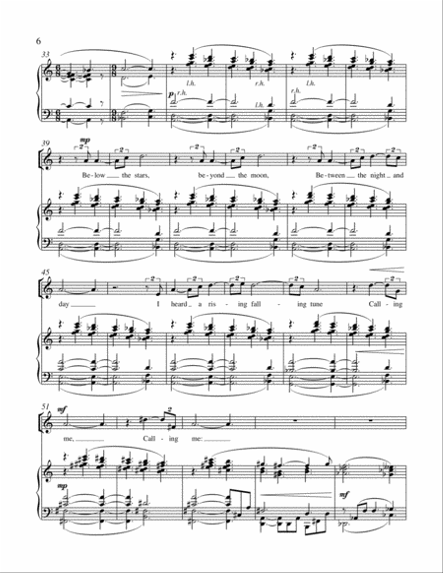 A Hope Carol High Voice scores gallery preview page 5