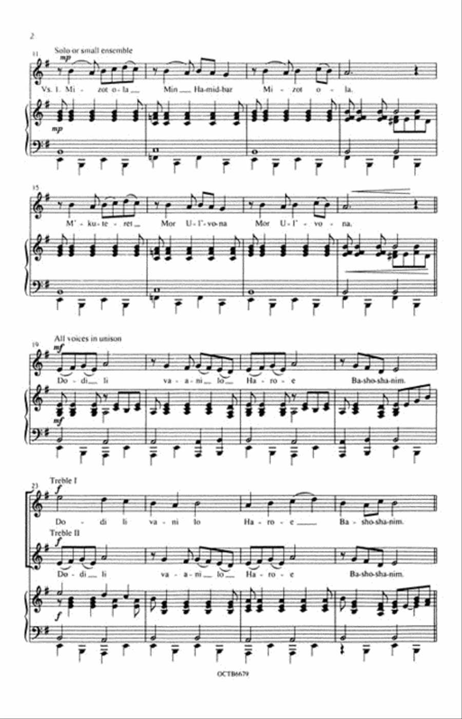 Dodi Li 2-Part scores gallery preview page 3