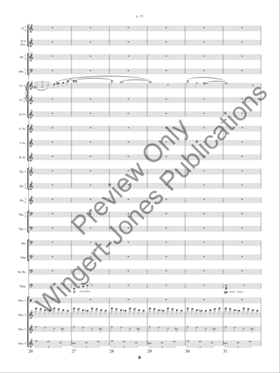 I-77 Concert Band scores gallery preview page 9