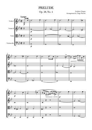 Prelude in E Minor, Op. 28, No. 4