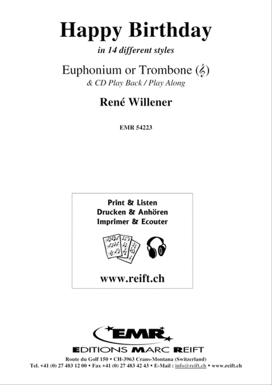 Happy Birthday Euphonium - Sheet Music page 2
