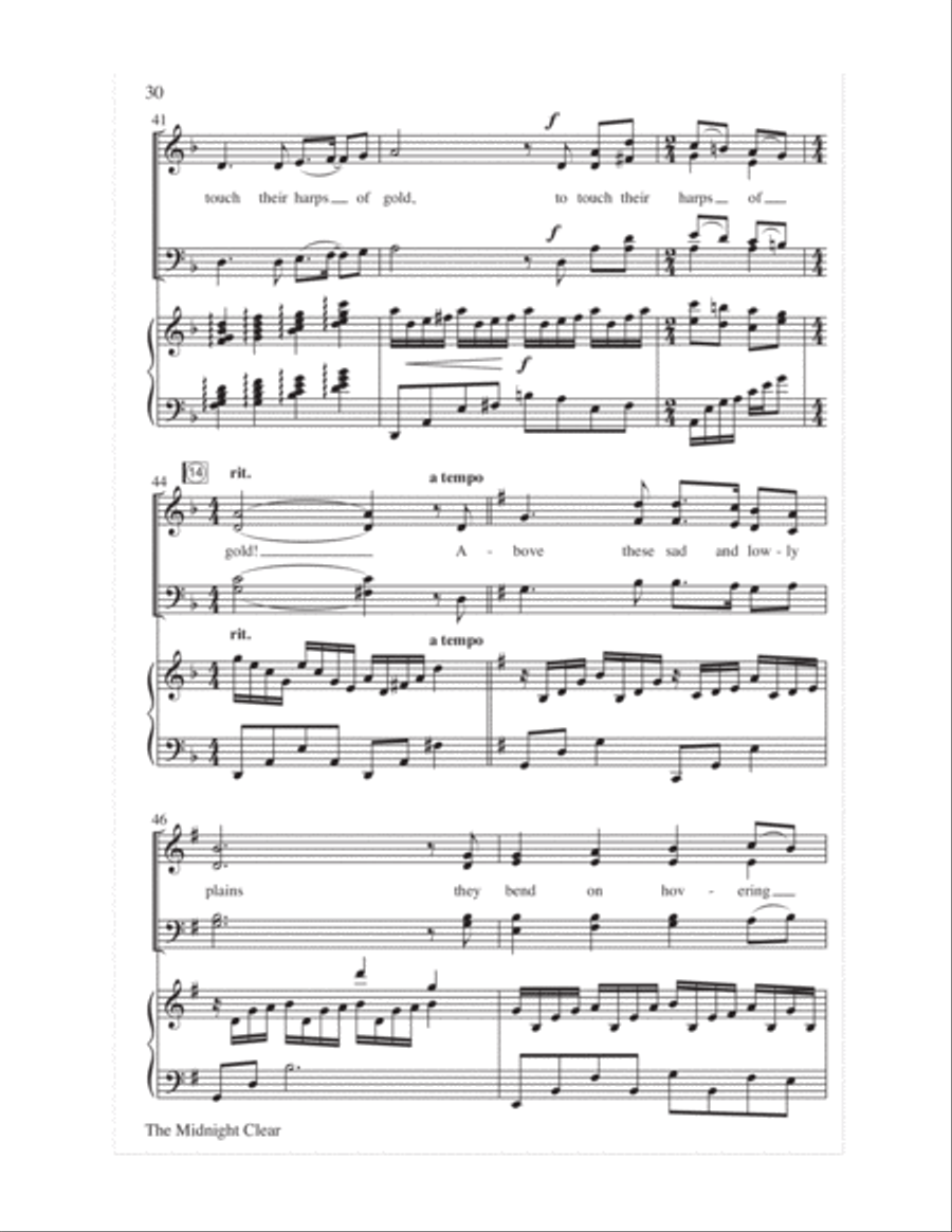 Sing with the Angels!- Score 4-Part scores gallery preview page 33
