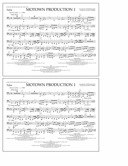 Motown Production 1(arr. Tom Wallace) - Tuba