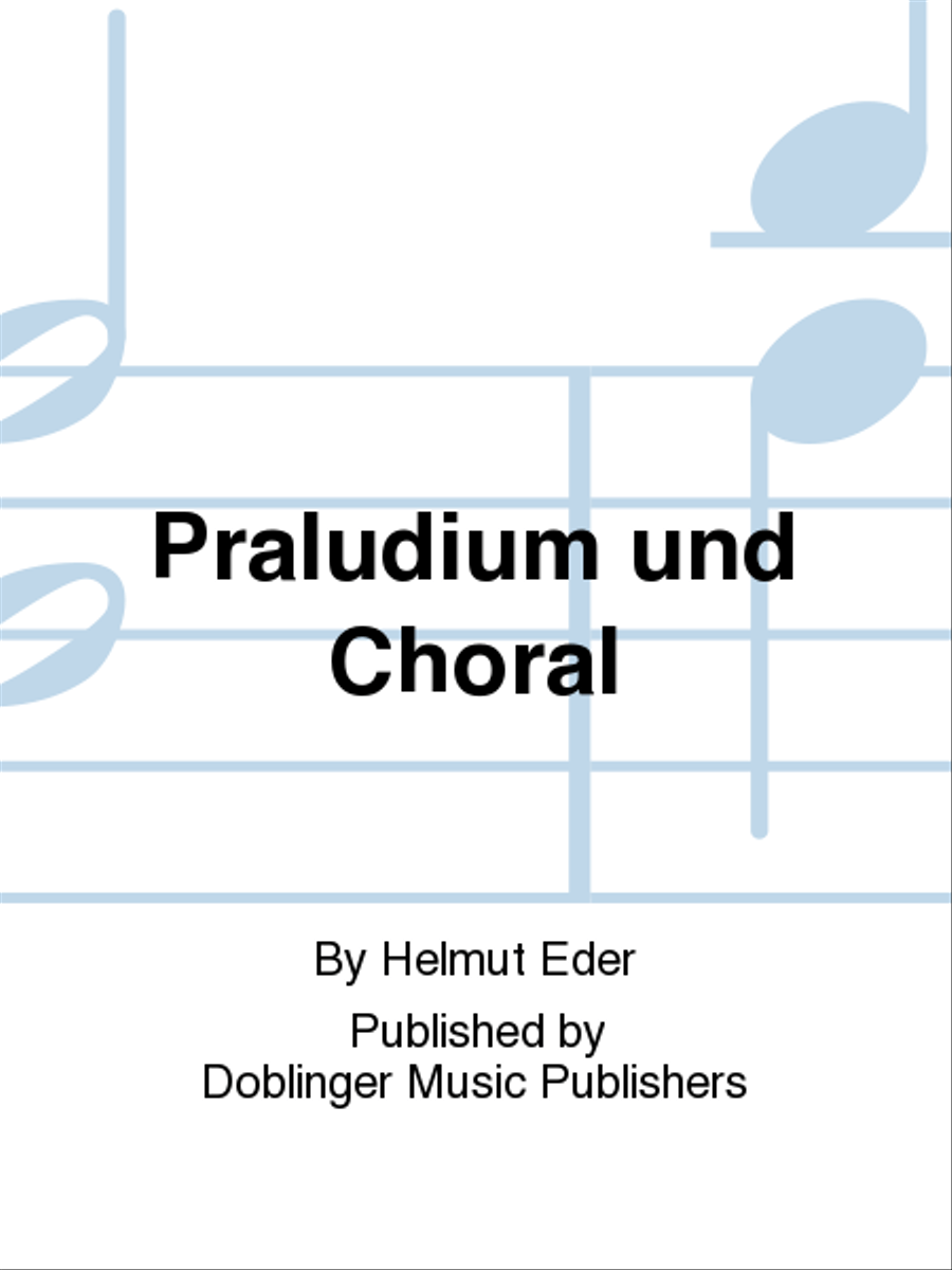Praludium und Choral Praludium und Choral Choir scores gallery preview page 1