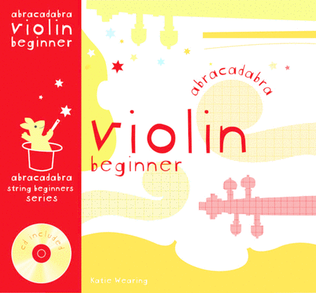 Book cover for Abracadabra Violin Beginner Book/CD
