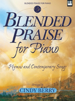 Book cover for Blended Praise for Piano