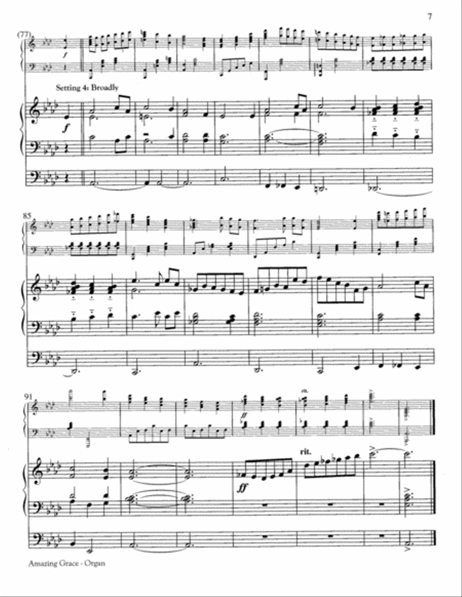 Hymn Dazzlers: Set 2 Hymn Dazzlers: Set 2 Handbell Choir scores gallery preview page 6