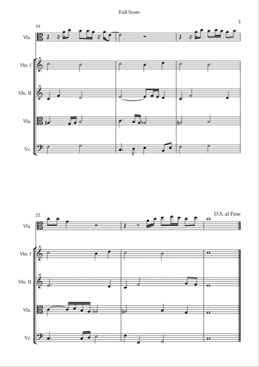 Imagine String Quintet scores gallery preview page 3