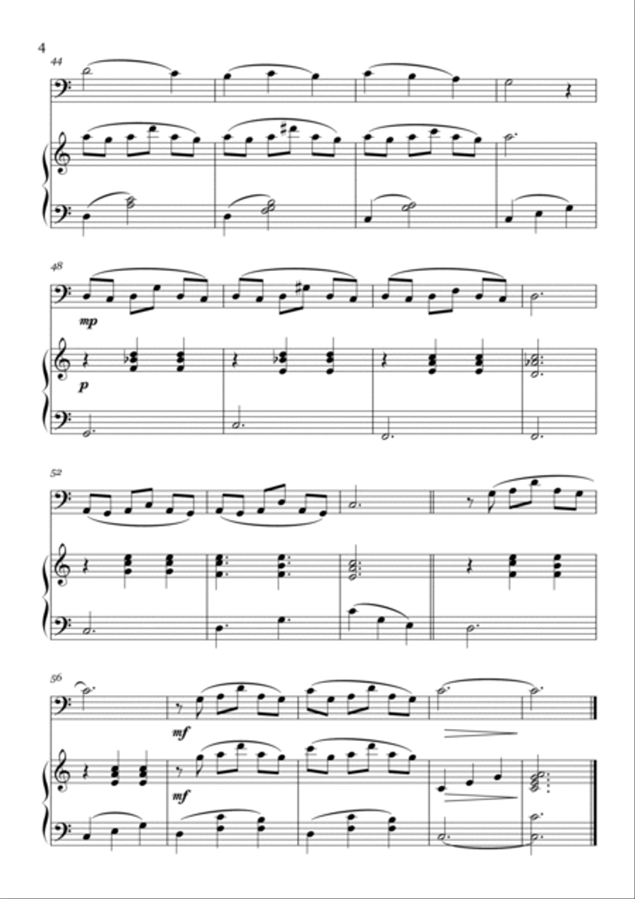 Pela Luz Dos Olhos Teus Pela Luz Dos Olhos Teus Bassoon scores gallery preview page 5