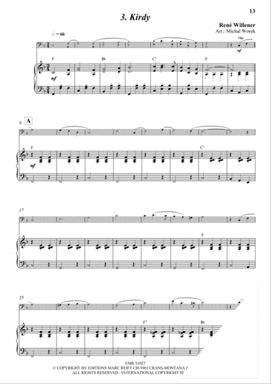 Folklore Volume 2 Bassoon Solo scores gallery preview page 6