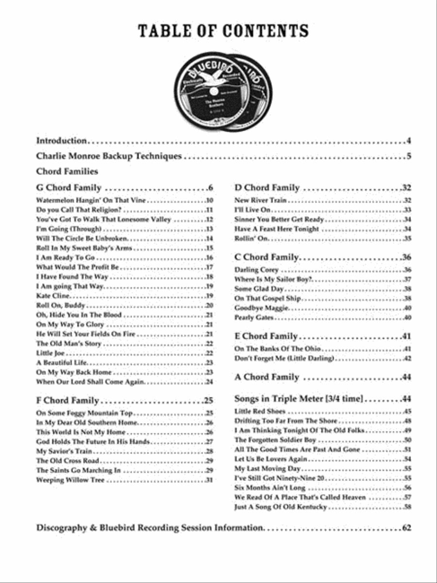 The Country Guitar Style of Charlie Monroe Acoustic Guitar scores gallery preview page 3