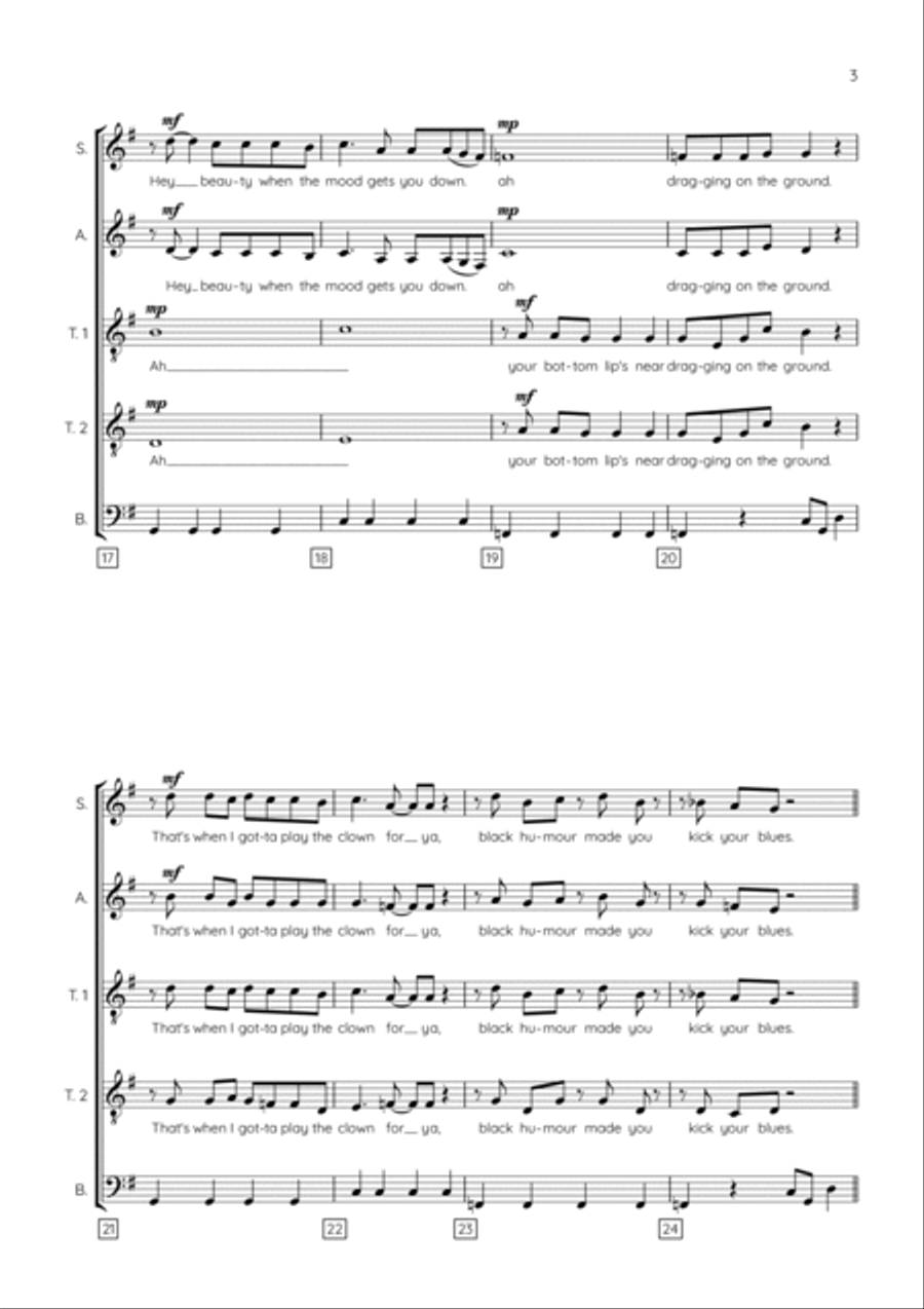 Slice Of Heaven Choir scores gallery preview page 3