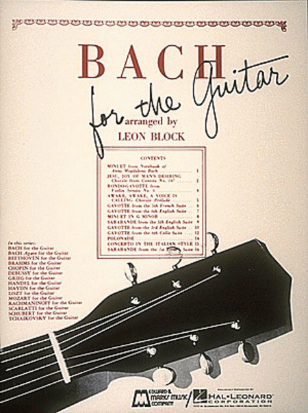 Johann Sebastian Bach: Bach for the Guitar
