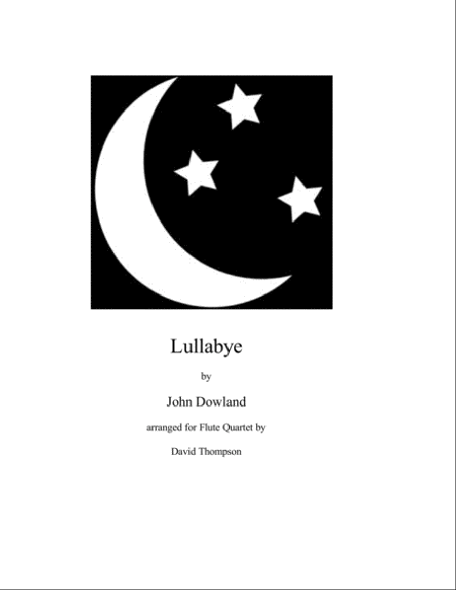 Lullabye Woodwind Quartet scores gallery preview page 1