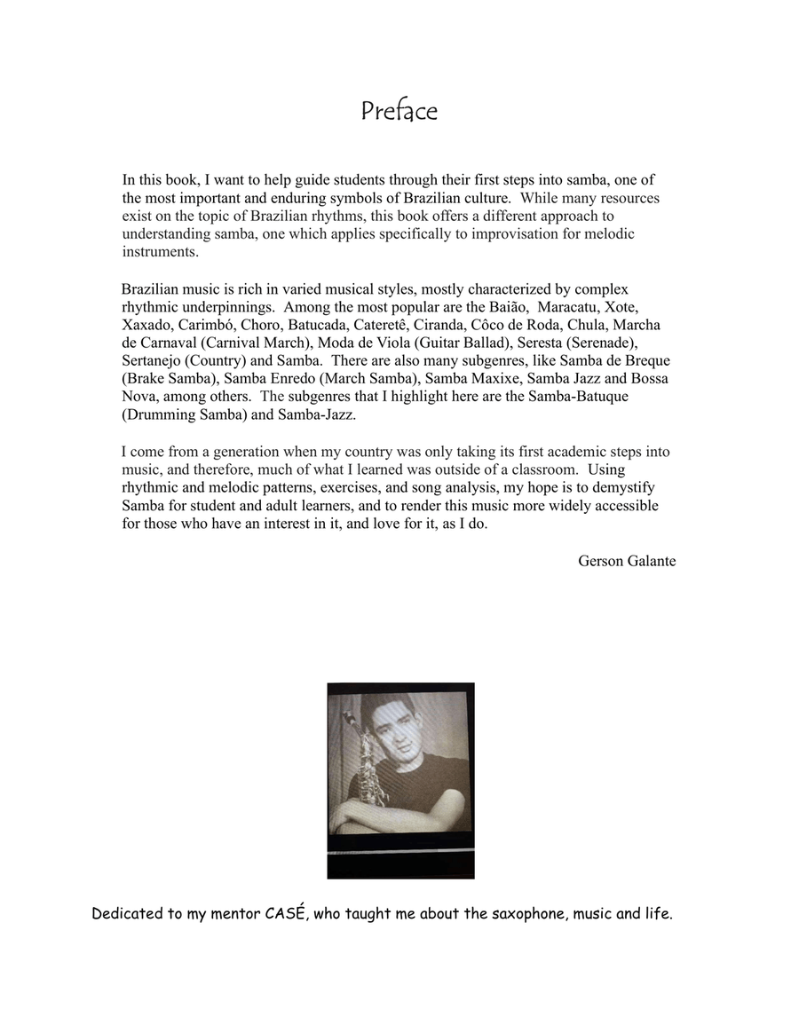 Samba de Rua - Samba from The Street Piano scores gallery preview page 4