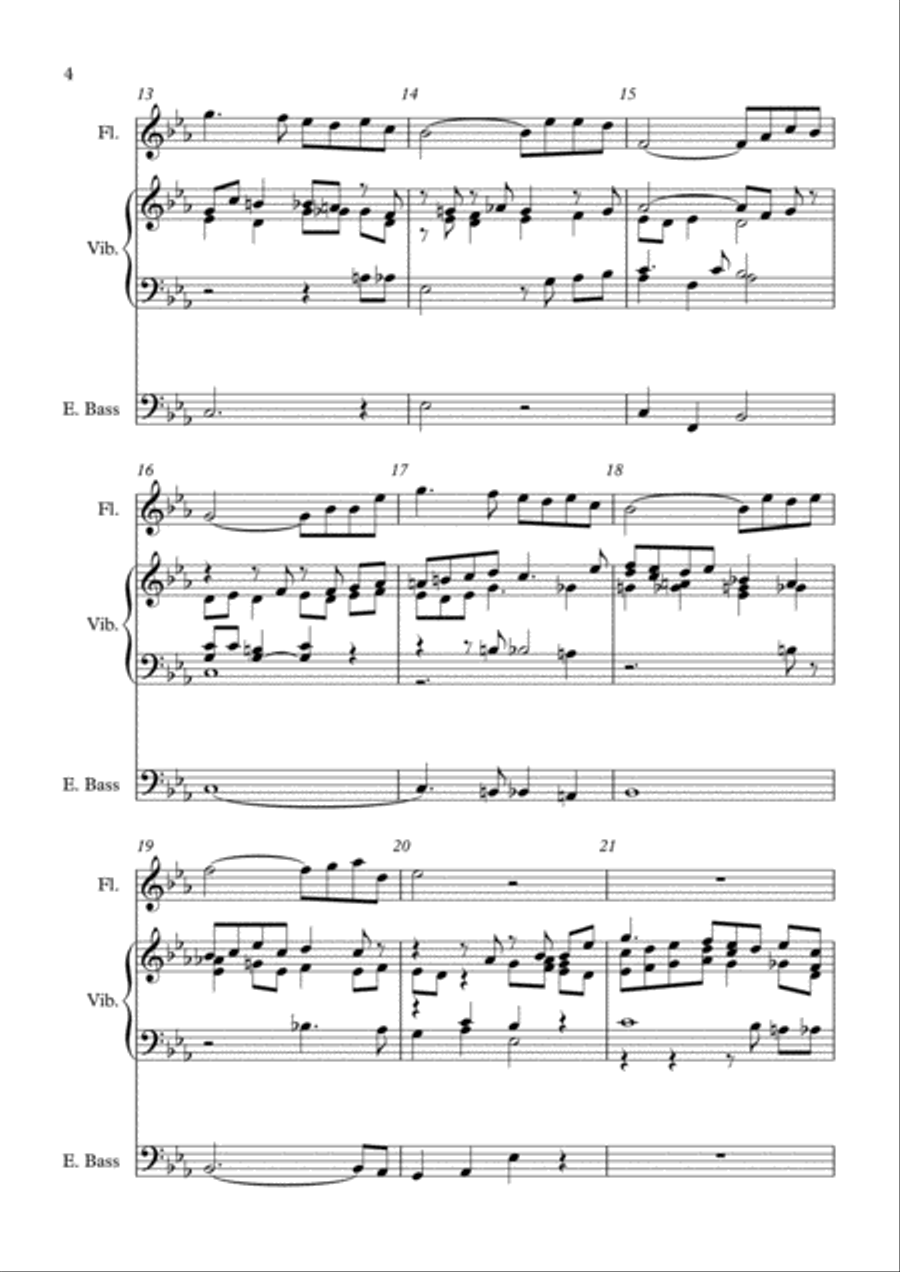 How great Thou art How great Thou art Handbell Choir scores gallery preview page 4