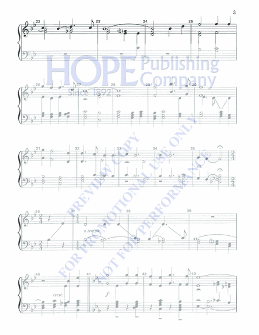 Were You There? 3-Octaves scores gallery preview page 3