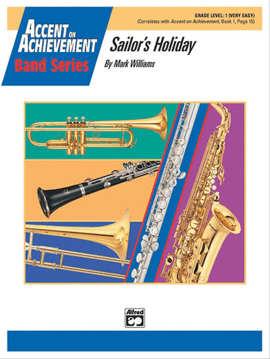 Sailor's Holiday Concert Band scores gallery preview page 1