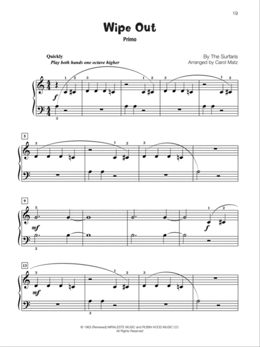Famous & Fun Pop Duets, Book 2 Small Ensemble scores gallery preview page 5