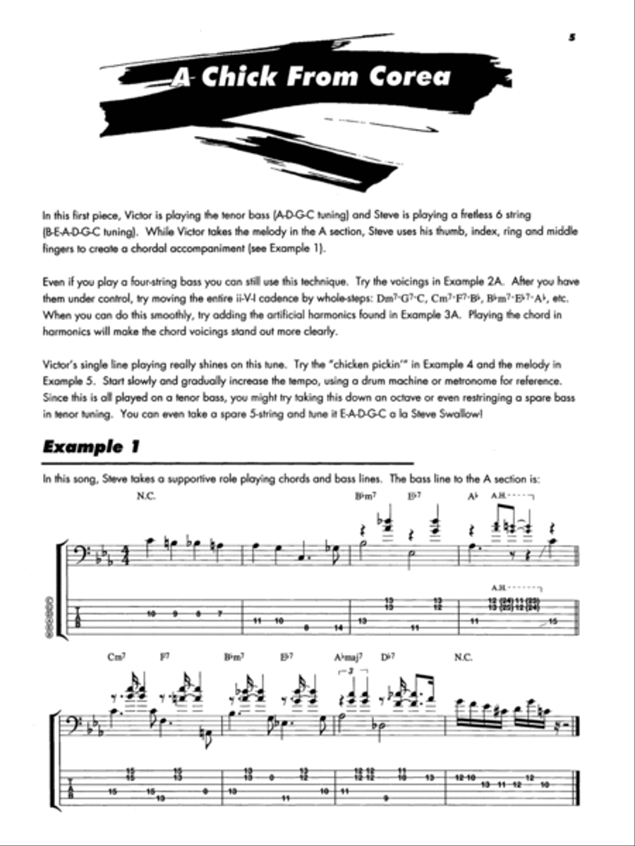Bass Extremes - With CD Bass Guitar Tablature scores gallery preview page 4