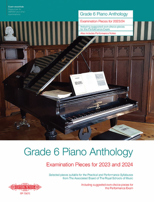 Book cover for Grade 6 Piano Anthology