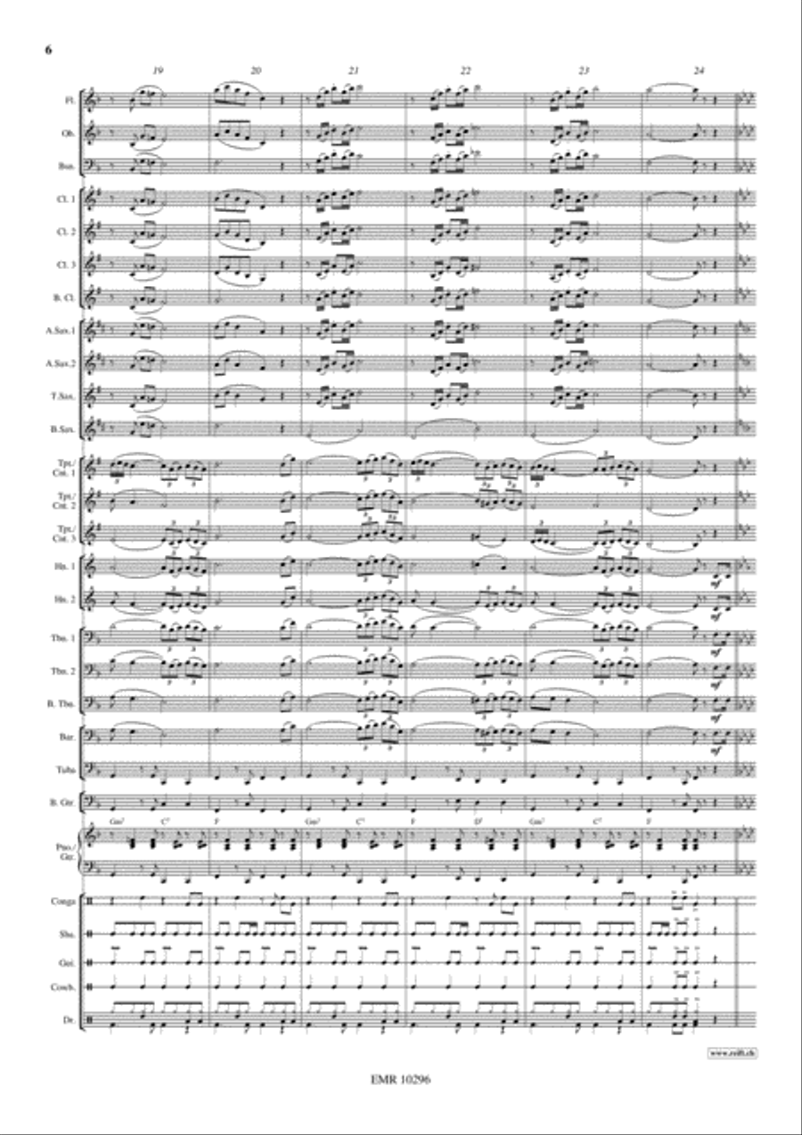 Annabelle Concert Band scores gallery preview page 7
