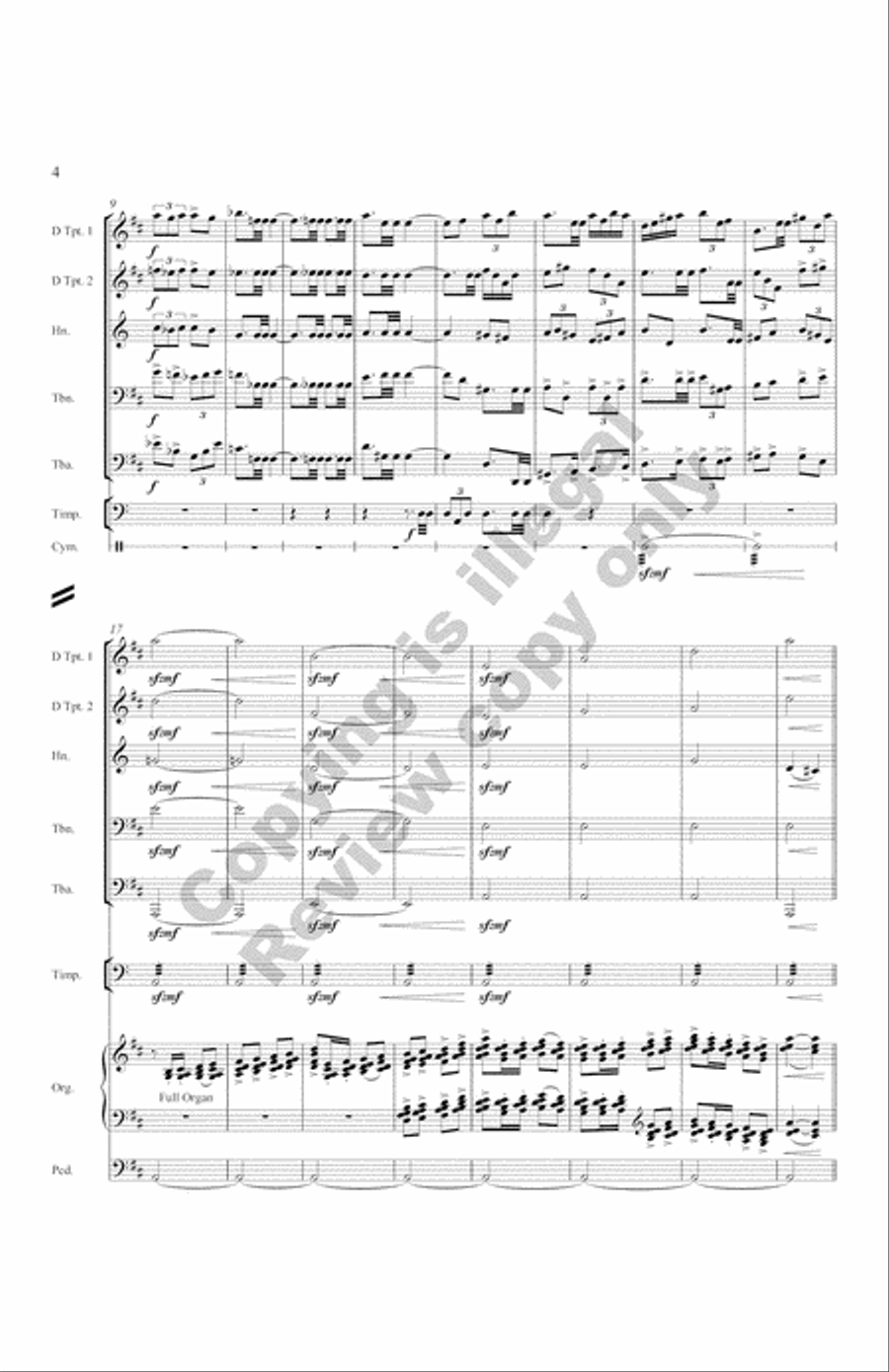 The Snow Lay On the Ground!: Nine Festive Carol Settings (Complete Compilation Full Score) Choir scores gallery preview page 49