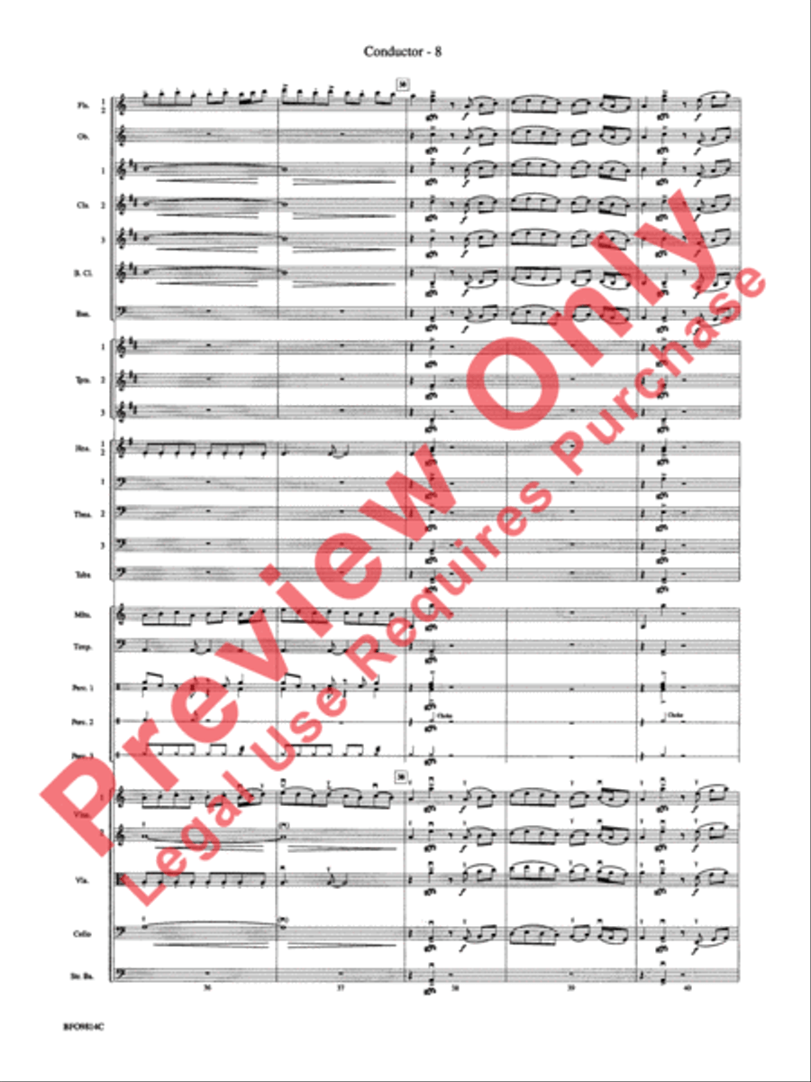 Into the Storm Full Orchestra scores gallery preview page 11