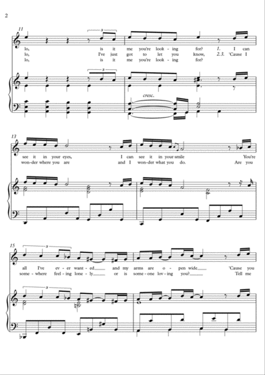 Hello Voice scores gallery preview page 2