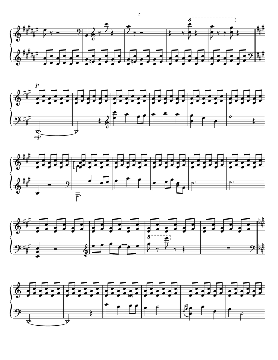 Beauty And The Beast Beauty And The Beast Piano Solo scores gallery preview page 2