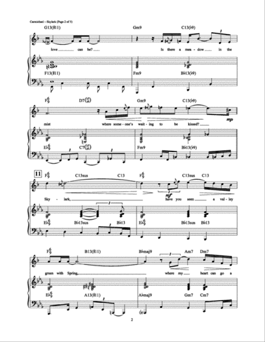 Skylark Skylark Small Ensemble scores gallery preview page 2