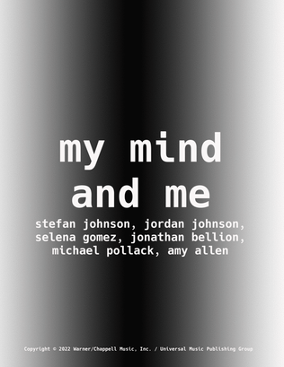 Book cover for My Mind & Me