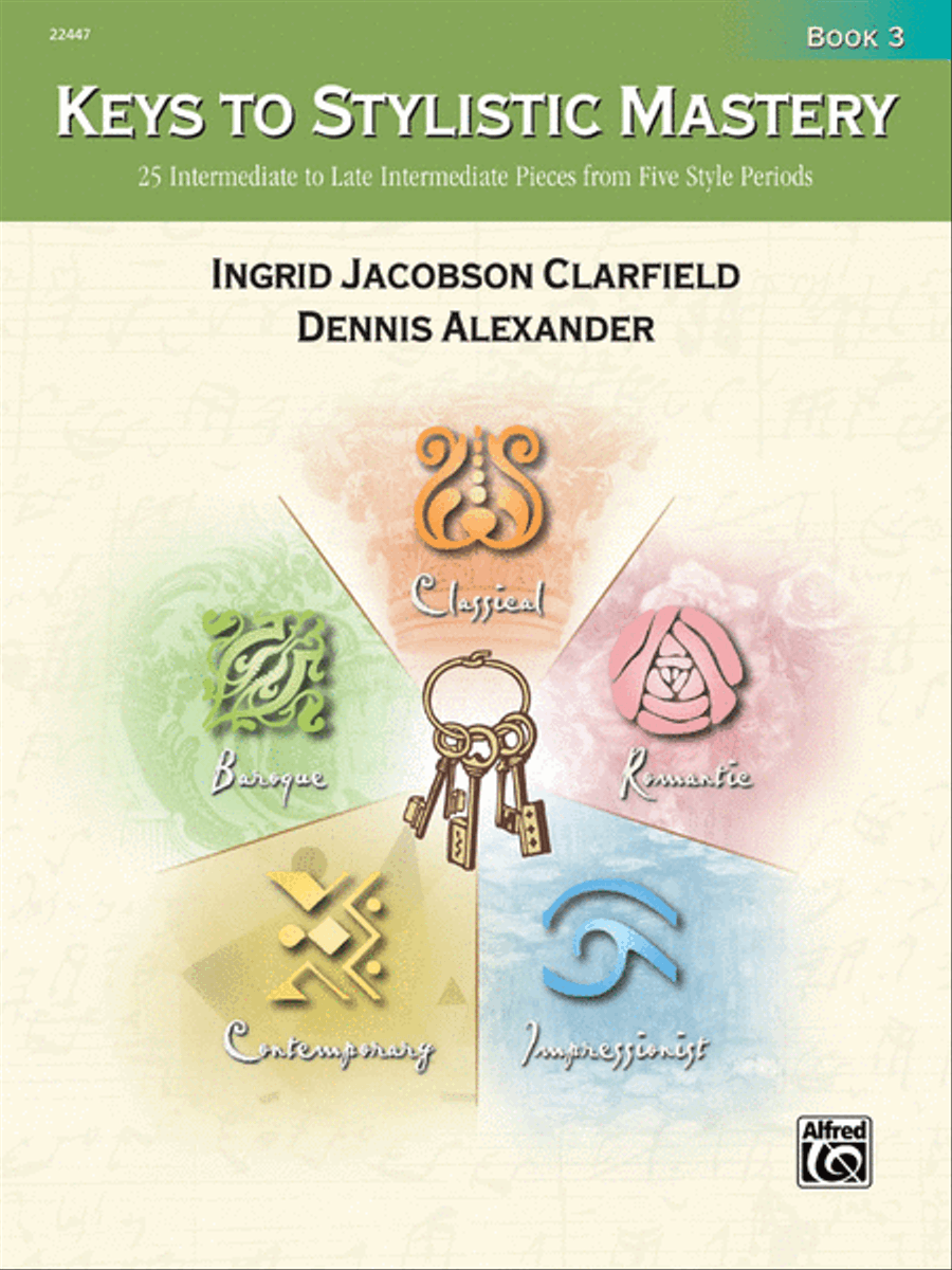 Keys to Stylistic Mastery, Book 3 Piano Solo scores gallery preview page 1