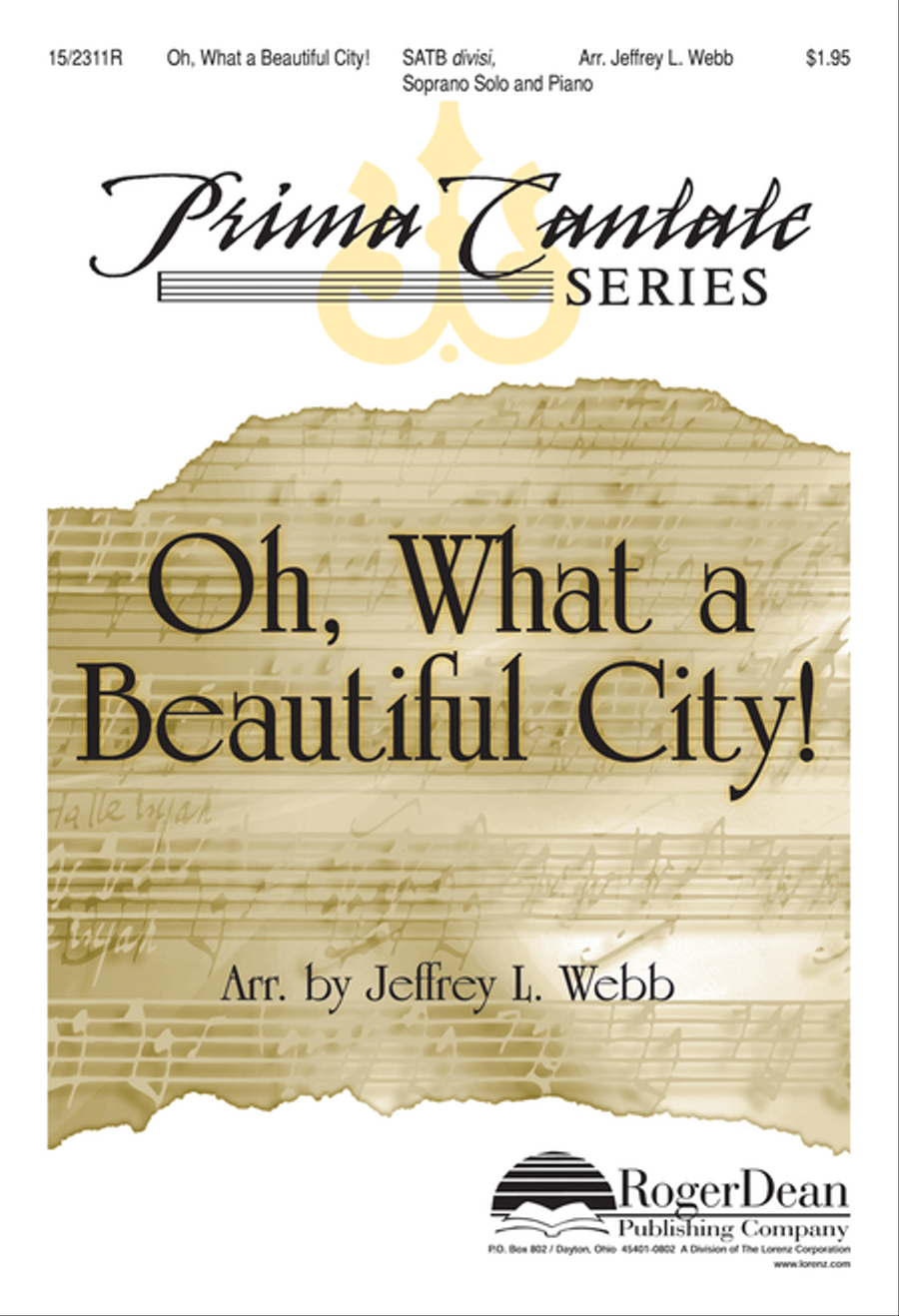 Oh, What a Beautiful City! Divisi scores gallery preview page 1